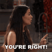 Youre Right Carly Shay GIF - Youre Right Carly Shay Icarly GIFs