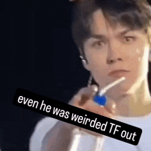 Vernon Disgusted Even He Was Weirded Tf Out GIF - Vernon Disgusted Even He Was Weirded Tf Out Vernon Chwe GIFs