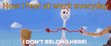 How I Feel At Work Everyday I Dont Belong Here GIF