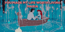 Queenmaria You Made My Life Worth Living GIF - Queenmaria You Made My Life Worth Living Little Mermaid GIFs