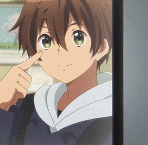 Anime Boy Looking And Smiling Fantasy Portrait Digital Illustration Stock  Illustration - Download Image Now - iStock