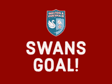 waltonhersham swans goal walton and hersham waltonhershamfc walton swans