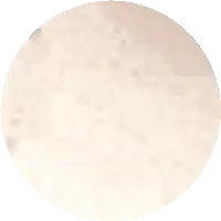 a close up of a white circle with a white background .