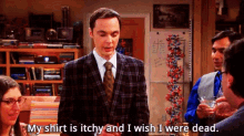 Living In The Moment GIF - Big Bang Theory Sheldon Itchy GIFs