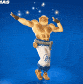 a cartoon character with the word mas on the bottom right corner
