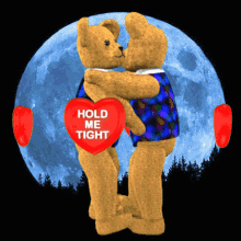 Hold Me Tight Dont Let Me Go GIF - Hold Me Tight Dont Let Me Go Bear Hug GIFs