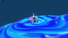 a screenshot of a video game with the words elevati form dead calm on the bottom