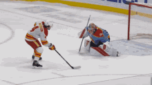 Calgary Flames Rasmus Andersson GIF - Calgary Flames Rasmus Andersson Goal GIFs