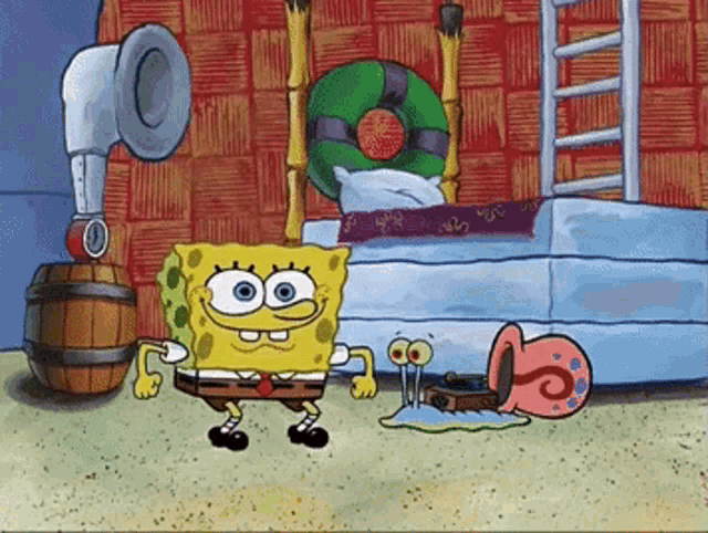 Spongebob Posts GIFs