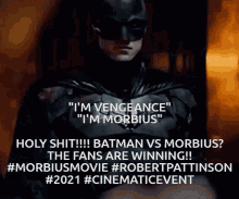 Batman Morbius GIF - Batman Morbius Robert Pattinson GIFs