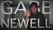 Gabe Newell Title Card GIF - Gabe Newell Title Card Rap Battle GIFs