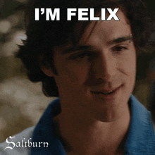 I'M Felix Felix Catton GIF - I'M Felix Felix Catton Saltburn GIFs