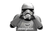 star wars storm trooper sticker bye losers snl