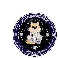 Doge Starbase Doge Sticker - Doge Starbase Doge Stickers
