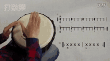 非洲手鼓教學 Teaching You How To Play Bongos GIF - 小手鼓bongo非洲鼓 GIFs