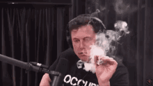 Elon Musk Weed GIF - Elon Musk Weed Fuck It GIFs