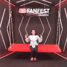 Swinging Peace Sign GIF - Swinging Peace Sign Selfie GIFs