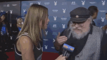 George Rr Martin Is On The Boobies Side Of The Equation. GIF - George Rr Martin Interview GIFs