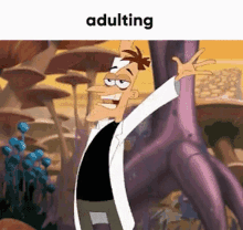 Adulting Doof GIF - Adulting Doof Phineas And Ferb GIFs