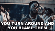 You Turn Around And You Blame Them Burna Boy GIF - You Turn Around And You Blame Them Burna Boy Monsters You Made Song GIFs