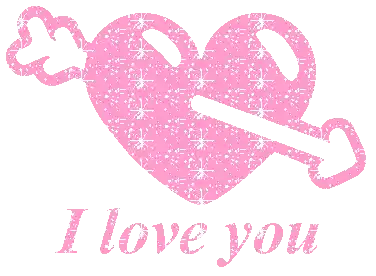 I Love You I Love You Glitter Sticker - I Love You I Love You Glitter Stickers