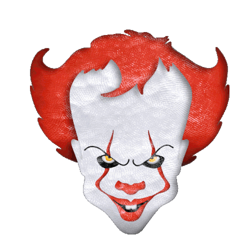 It Pennywise Sticker - It Pennywise Horror Stickers