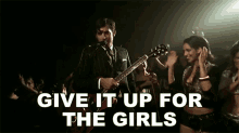 give it up for the girls mark ronson valerie give a round of applause for these ladies lets cheer for them