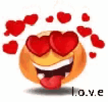 love emoji hearts in love ily