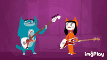Kitty Is Not A Cat Bass Guitar GIF - Kitty Is Not A Cat Bass Guitar Training GIFs