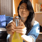 Kombucha Bottle GIF - Kombucha Bottle Opening GIFs