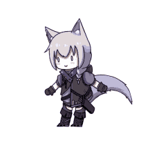 Arknights Provence GIF - Arknights Provence Tail GIFs