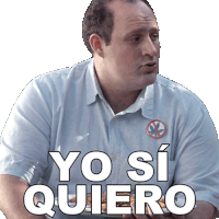 Yo Sí Quiero Daniel Haddad Sticker - Yo Sí Quiero Daniel Haddad Backdoor Stickers