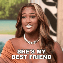 She'S My Best Friend Nique Brown GIF - She'S My Best Friend Nique Brown Basketball Wives Orlando GIFs