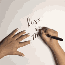 Less Is More Mar Thy Pen Friend GIF - Less Is More Mar Thy Pen Friend GIFs