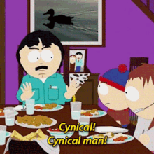 Cynical Man South Park GIF - Cynical Man South Park Randy Marsh GIFs