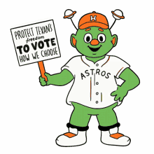 protect texans freedom to vote how we choose astros protect the right to vote texan texas