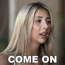 Come On Scarlet Rose Stallone GIF - Come On Scarlet Rose Stallone The Family Stallone GIFs