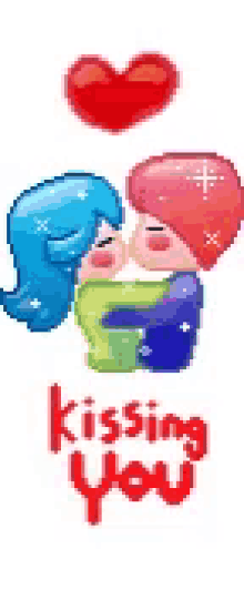 Kissing You Love GIF