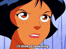 Totally Spies Alex GIF - Totally Spies Alex Ill Think Of Something GIFs