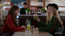 Cheers Emily Cooper GIF - Cheers Emily Cooper Lily Collins GIFs