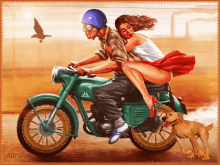 Couple Motorcycle GIF - Couple Motorcycle GIFs