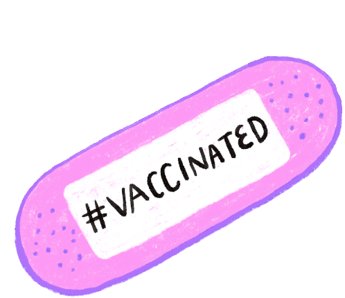 Vaccinated Covid Vaccine Sticker - Vaccinated Covid Vaccine Covid Stickers