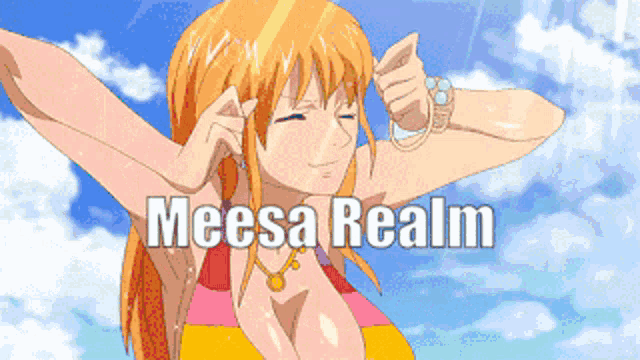 NAMI x ROBIN Volleyball Scene [One piece film Gold] on Make a GIF