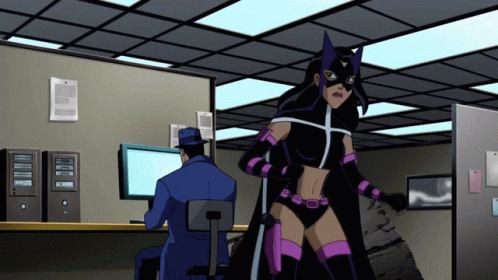 justice league huntress and question