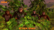 Attack Karo Monkey King Senapati GIF - Attack Karo Monkey King Senapati Rudra In Monkeys Kingdom GIFs