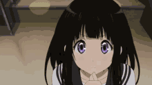 Anime Hyouka GIF - Anime Hyouka Sparkling Eyes GIFs