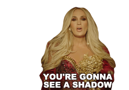 You Gonna See A Shadow Carrie Underwood Sticker