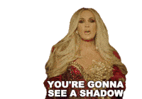 You Gonna See A Shadow Carrie Underwood Sticker - You Gonna See A Shadow Carrie Underwood Ghost Story Song Stickers