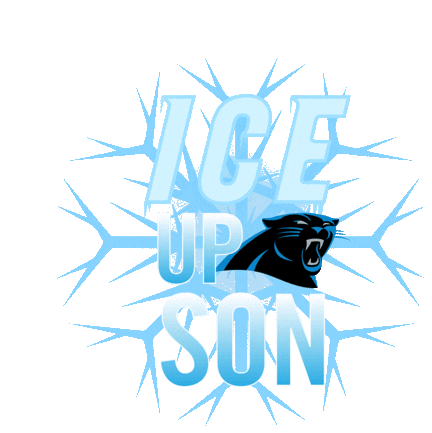 Ice Up Son Carolina Panthers Sticker - Ice Up Son Carolina Panthers Stickers