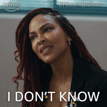I Dont Know Camille Parks GIF - I Dont Know Camille Parks Meagan Good GIFs
